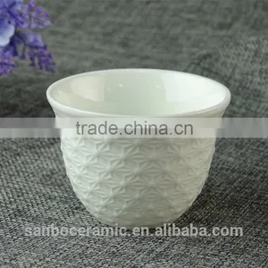 Wholesale Stock Cheap Porcelain 90CC Cawa Cup Ceramic Cup/tea Cup With Color Box thumbnail-2