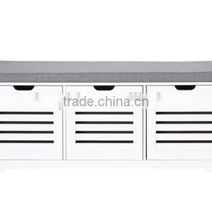 Europe Style Wooden Furniture Shoe Cabinet thumbnail-4