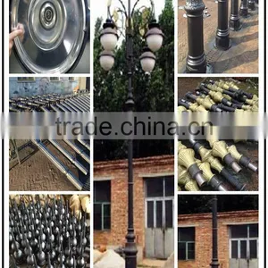 Outside Solar Lamps For Street,Ip65 Garden Pole Light thumbnail-2