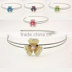 Hair Jewelry Rhinestone Flower Hair Decoration for Kids thumbnail-1