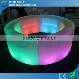 Spain Style LED Bar Counter Circle GLACS/Music/Linght Control thumbnail-1