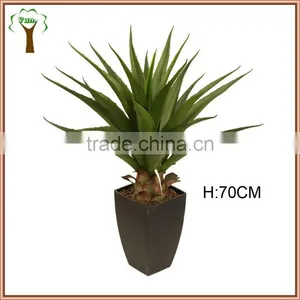 Green Artificial Agave Plant in 70cm Tall for Indoor Decoration thumbnail-1