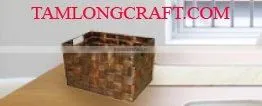 WATER HYACINTH BASKET/ TRAY TCC-BK02 thumbnail-1