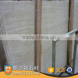 White Travertine Polished Slab Travertine Filling Holes Honed Slab thumbnail-1