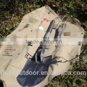 Top Brand Outdoor 12-in-1 Emergency Shovel With Knife Hoe Hammer and Flashlight thumbnail-4