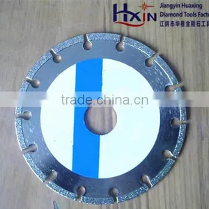 Electroplated Diamond Circular Cutting Blades for Marbles With Segment Rim thumbnail-1