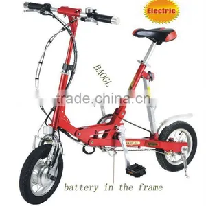 Small Wheel Electric Folding Bike thumbnail-1