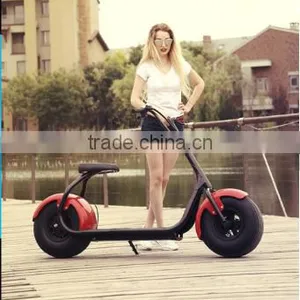 2017 Cheap Newest Citycoco Adult Hydraulic Brake Electric Motor Scooter for Sale thumbnail-1