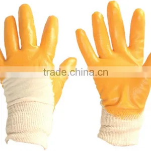 Widly Used Nitrile Coated Oil Resistant Work Glove thumbnail-1