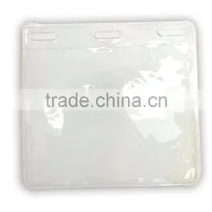 4" * 3" ID Badge Holder Without Metal Clip, Name Tag Holder, ID Card Holder With Clip thumbnail-1