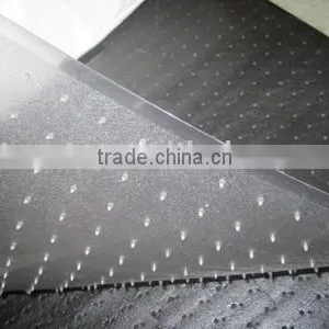 Chair Mat Clear Vinyl 36 X 48 Cleated For Carpet thumbnail-1