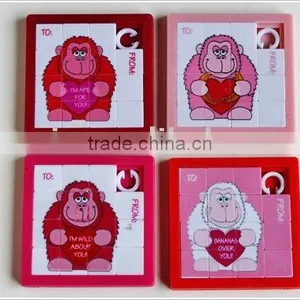 Free Sliding Puzzle,plastic Promotional Game Puzzle thumbnail-1
