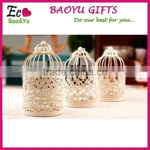 European Iron Candlestick Decorative Lantern Ornaments Creative Boutique thumbnail-1
