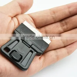 Mini Plastic Razor Scraper Plastic Razor Blades Sticker Removal Tool thumbnail-2