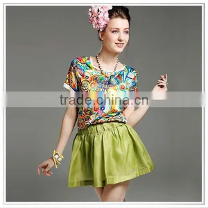 Customize Individual Design Newest Pattern Digital Printed Fashion Dress thumbnail-1