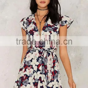 2017 New Latest Designer One Piece Maxi Fashion Sexy Dress thumbnail-2