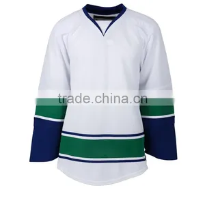 European Hockey Jersey,Sublimated 100% Polyester Sublimation Hockey Jerseys thumbnail-1