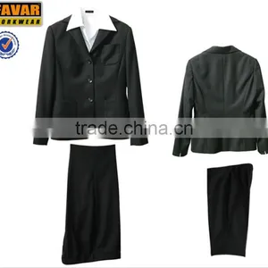 High Quality Standard Fast Delivery Ladies Office Hotel Working Staff Uniform Wholesaler From China thumbnail-3