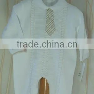 Cotton Knit Baby Romper thumbnail-1