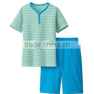 100%cotton Pajamas for Boys/kid Boys Suit Wear/made in China Pajamas thumbnail-1