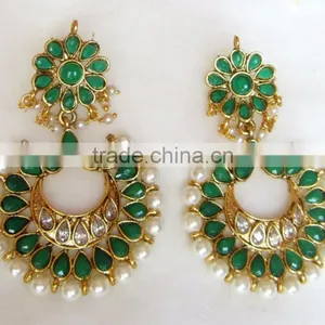 Gold Plated DANGLER Earrings thumbnail-4