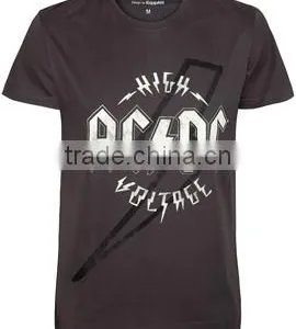 Handsome Gay 100%cotton Stylish Short Sleeve Black Tee Shirt thumbnail-1