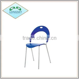 2015 Leisure Style Metal Frame Stacking Plastic Chair With Many Colours,colouful Plastic Chair thumbnail-2