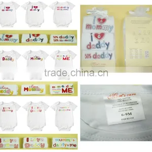 Short-sleeve Baby Bodysuit 3 in 1 Bag, New Born Baby Gift Set,nice Baby Romper Gift Set thumbnail-1