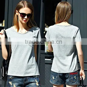Summer New Fashion Ladies Tops Short Sleeve Modal Women T-shirts thumbnail-4