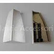 Sofa Fitting Silver Color Plastic Feet For Outdoor Furniture , 100*60mm thumbnail-1