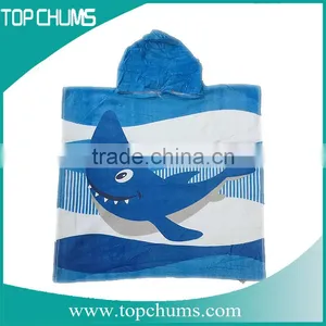 Wholesale Adult Kids Bath Poncho Animal Baby Hooded Towel thumbnail-6