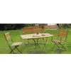 Outdoor Iron Furniture Steel Dining Set (BZ-DS012) thumbnail-1