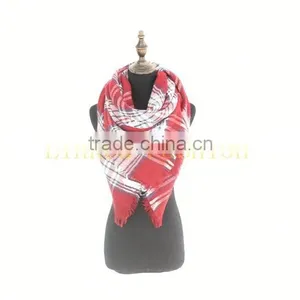 Womens Fancy Stylish Cashmere Shawl Scarf Fashion Lightweight Big Scarves thumbnail-1