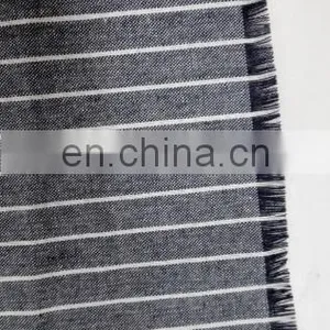 High Quality Linen/cotton Color Weaved Frayed Hem Tea Towels in Stripes in Small Quantities thumbnail-5