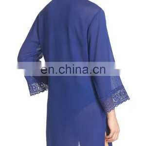 C5 V-Neck Beach Tunic Kaftan Cover Ups thumbnail-2