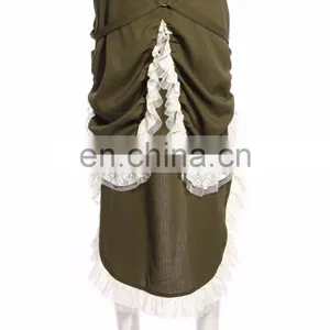 Steampunk Short Front Long Back Skirt thumbnail-2