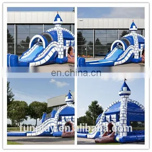 HI Hot Summber Cool Games! Water Park Slides for Sale Inflatable Floating Water Park Used Water Park Slide thumbnail-1