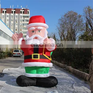 Outdoor Giant Christmas Inflatable Santa Claus for Christmas Decoration Customized thumbnail-2