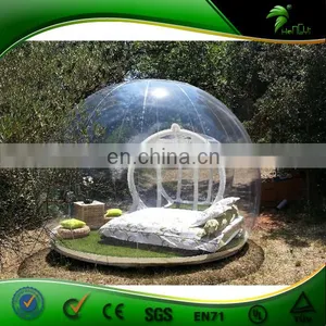Hongyi Custom Protable Outdoor Inflatable Bubble Tent, Inflatable Transparent Tent, Inflatable Clear Dome Lawn Tent thumbnail-3