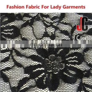 JC1723 Wholesale Nylon Spandex Fashion Design Nylon Lace Fabric for Wedding thumbnail-3