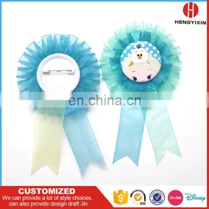 2017 New Product-Cute Christmas Snow Yarn Ribbon Flower for Kids Party thumbnail-1