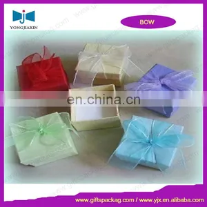 Jewelery Box Decorative Organza Ribbon Bows thumbnail-1