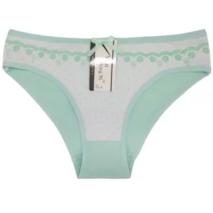 Yun Meng Ni Sexy Underwear Cute Round Dot Printing Ladies Briefs Breathable Cotton Women Panties thumbnail-4