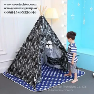 Popular 100% Cotton Canvas Fabric Wholesale Teepee Tent for Party thumbnail-1