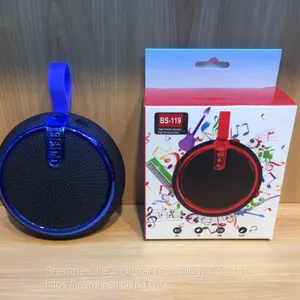 BS119 Portable TWS Connected Bluetooth Speaker Creative Gift Portable Mini Plug-in Card Wireless Bluetooth Audio thumbnail-5