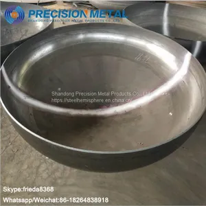 Carbon Steel Q235B Hemispherical Elliptical Torispherical Dished Head Tank Heads thumbnail-1