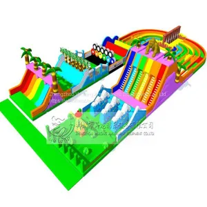 Funny Adult Inflatable Obstacle Course Inflatable 5k Obstacle Course thumbnail-1