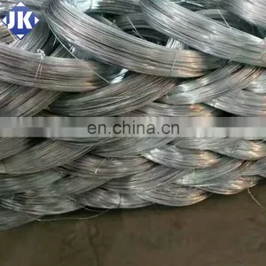 Com Chinese Supplier Tangshan Jikuang Steel Products Hot Dipped Electrical Galvanize Steel Wire BWG 8-22 Dia 0.7mm-4.0mm thumbnail-2
