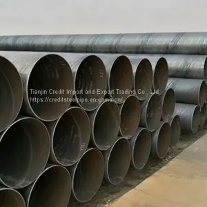 Gas and Oil Pipeline Spiral Steel Pipe SSAW Steel Pipe Liquid Gas Transportation Welded Steel Pipe thumbnail-3