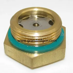 Brass Oil Level Glass Sights for Pumps BSP Pipe Thread 3/4 Inch thumbnail-3